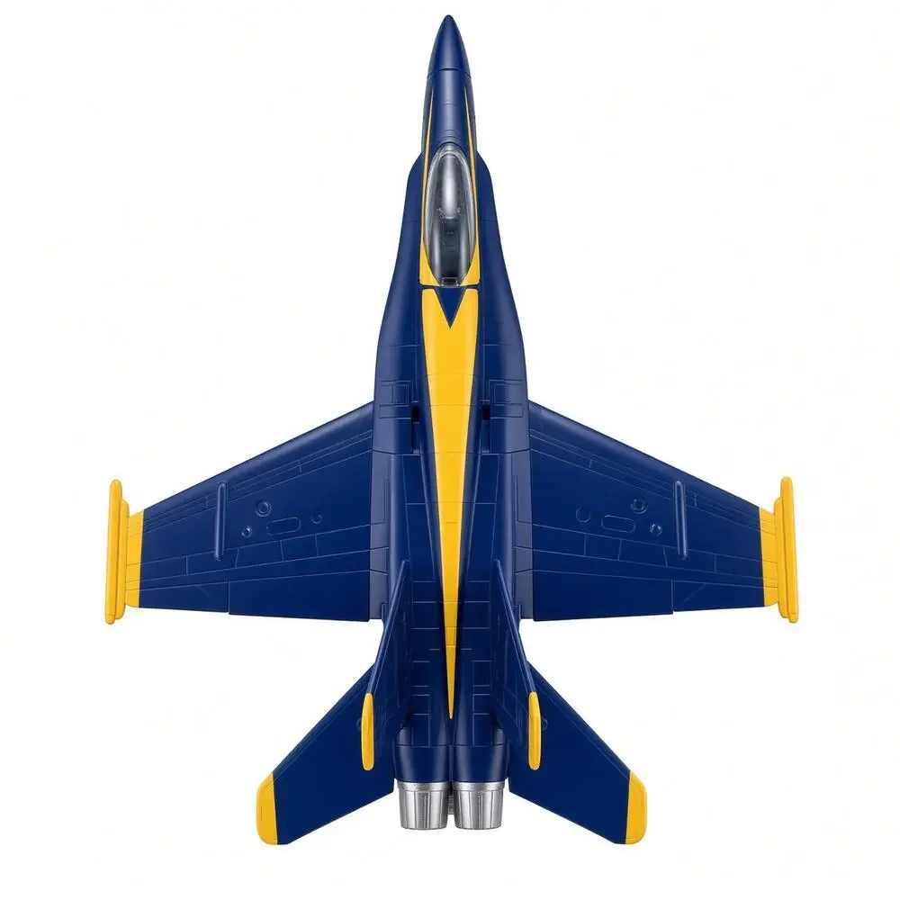 Blue Angels F/A-18 Hornet Plastic Jet | Navy Fighter Plane Model (9